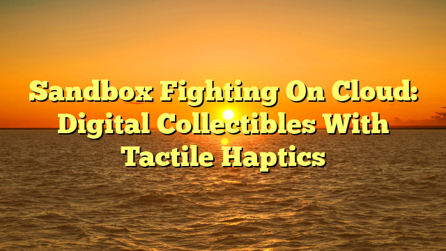 Sandbox Fighting On Cloud: Digital Collectibles With Tactile Haptics
